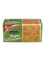 Cream Crackers Παπαδοπούλου χωρίς Ζάχαρη 165gr - OneSuperMarket