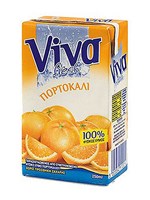 Φυσικός Χυμός Viva Πορτοκάλι 250ml - OneSuperMarket