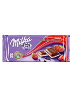 Σοκολάτα Milka Φράουλα 100gr - OneSuperMarket